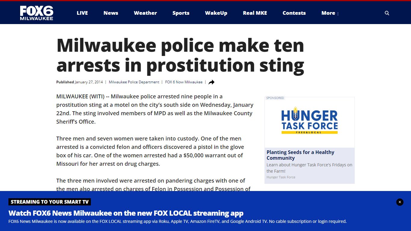 Milwaukee Prostitution Mugshots